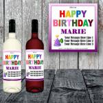 Birthday Personalised Wine