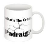 Whats The Craic Personalised Mug