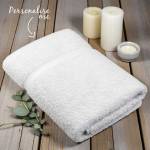 Embroidered Personalised Bath Towel