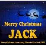 Merry Christmas Personalised Jigsaw