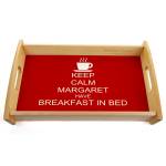 Keep Calm Breakfast Serving Tray