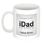 iDad Personalised Mug - Irelands Number One