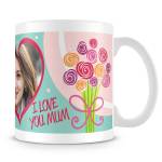 Love You Mum Personalised Photo Mug