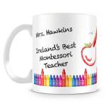 Best Montessori Teacher Personalised Mug