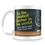 Greatest Teacher Personalised Mug