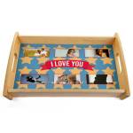 I Love You - Personalised Photo Serving Tray