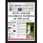 Wedding Newspaper Spoof