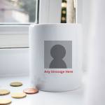 Any Photo Any Message Personalised Money Jar