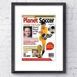 Soccer Magazine Spoof - Personalise