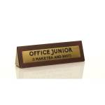 Office Junior - Wooden Desk Sign