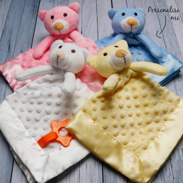 Personalised Bear Comforter