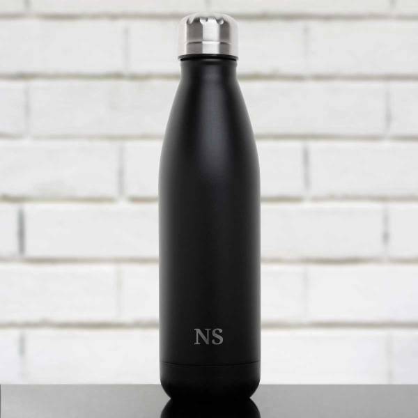 Any Initials Or Name - Engraved Bottle / Flask