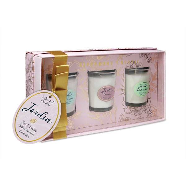 Tipperary Jardin Set of 3 Candles