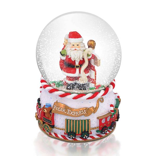 Tipperary Crystal Polar Express Musical Snow Globe