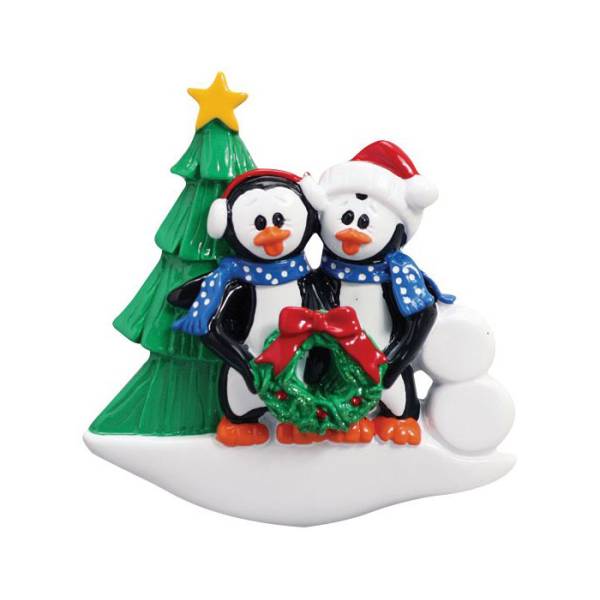 Personalised Christmas Ornament - Penguin Family - 2