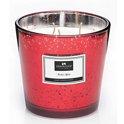 Festive Spice Luxury 3 Wick Candle - Newgrange Living