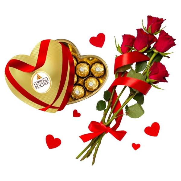 Ferrero Rocher Heart Chocolates 125g