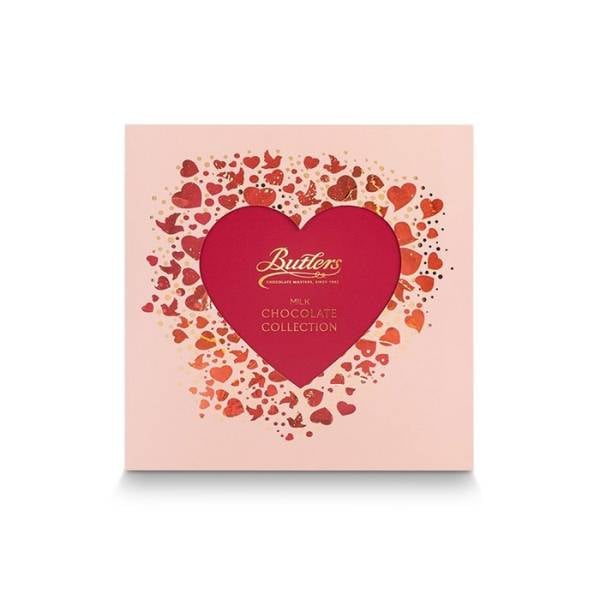 Butlers Heart Motif Truffles Box 240g