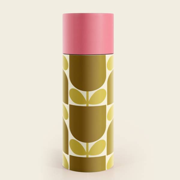 Tipperary Crystal Orla Kiely Stainless Steel Water Bottle - Block Flower