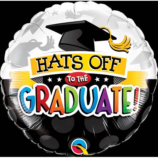 Hats Off To Graduate! Balloon in a Box