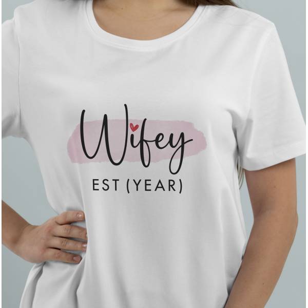 Wifey Personalised T-Shirt