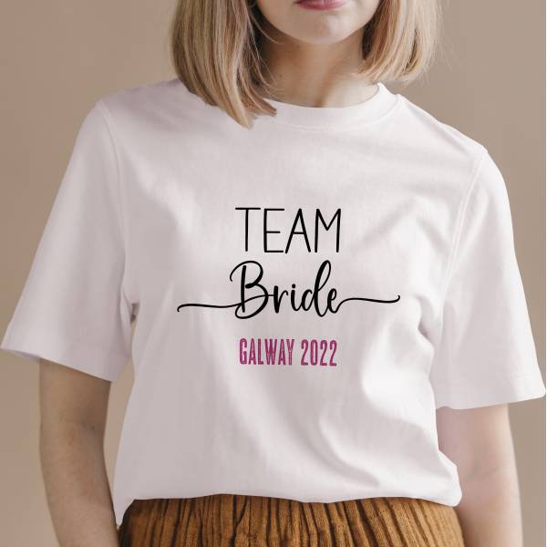 Team Bride - Personalised T-Shirt