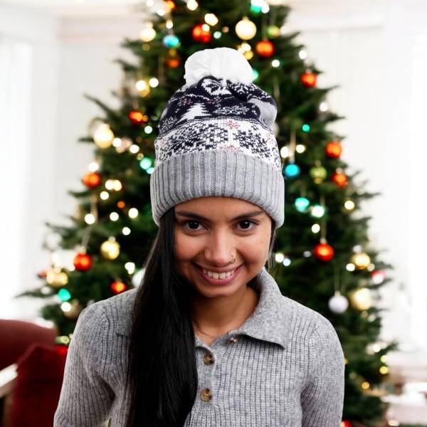 Novelty Christmas Bear LED Hat