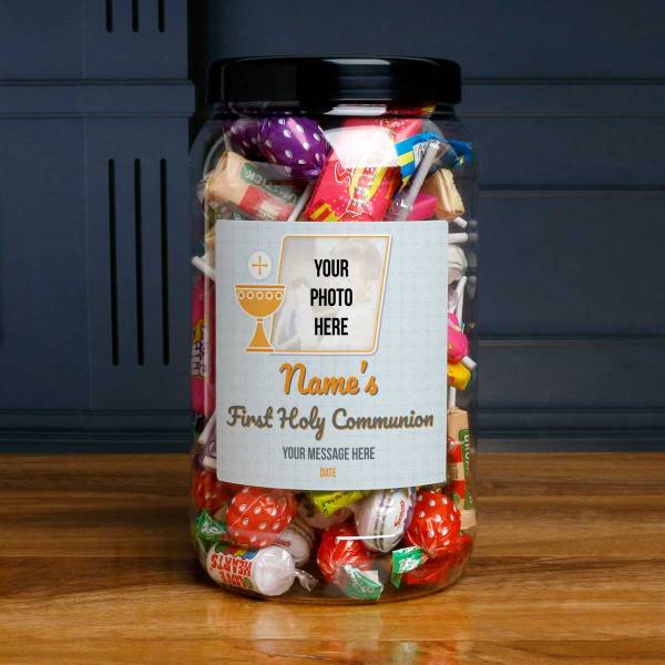 First Holy Communion - Personalised Sweets Jar