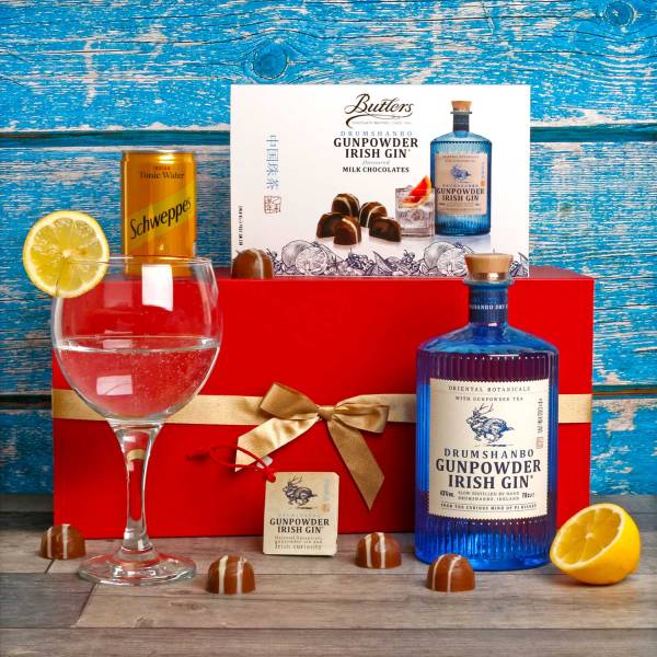 Drumshanbo Gunpowder Gin & Chocs Gift Hamper