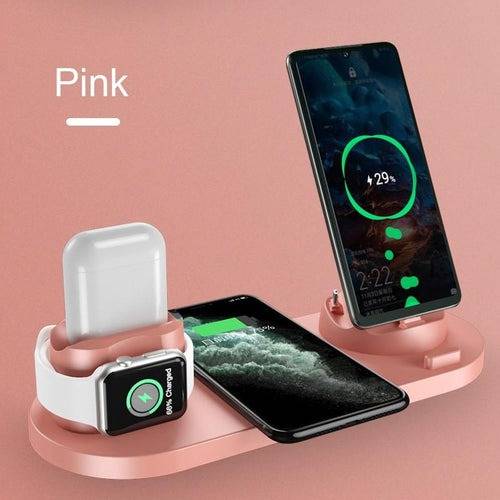 Multi-Docking Station Tower Wireless Charger