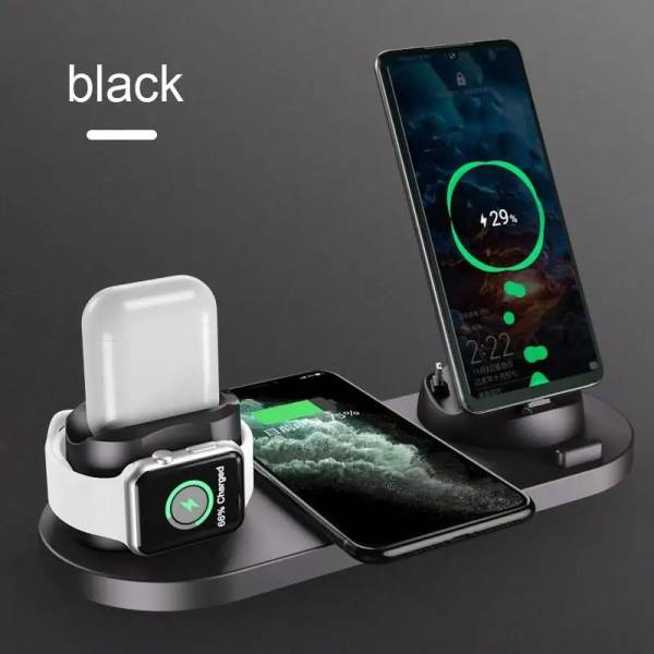 Multi-Docking Station Tower Wireless Charger