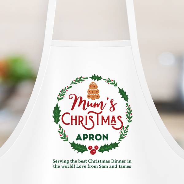 Mum's Christmas - Personalised Apron