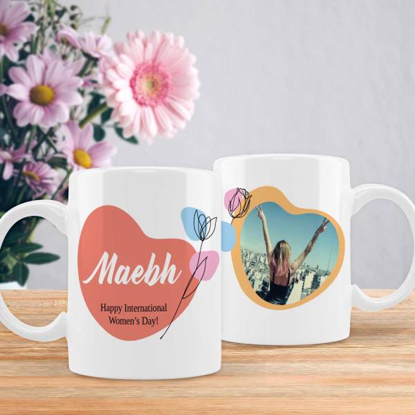 Women's Day Any Photo - Personalised Mug