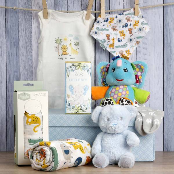 Hello Baby Boy Gift Hamper