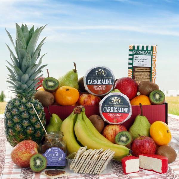 Fresh Fruit & Cheese Hamper