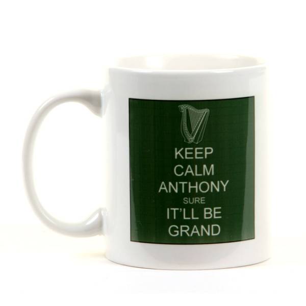 Keep Calm Grand Personalised Mug