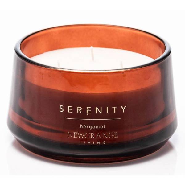 Serenity Bergamont Luxury Candle 3 Wick - Newgrange Living