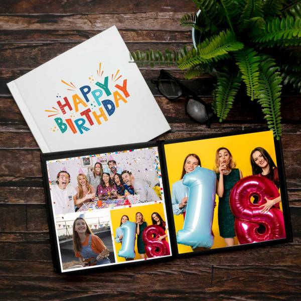 Happy Birthday Personalised Photo Book