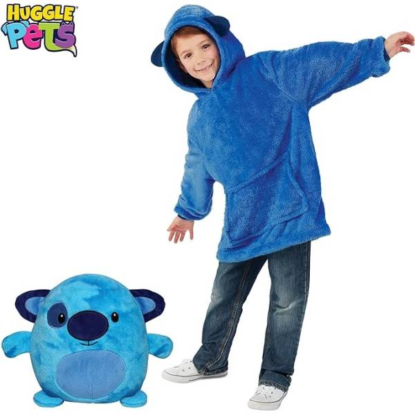 Huggle Pets Blue Puppy Hoodie