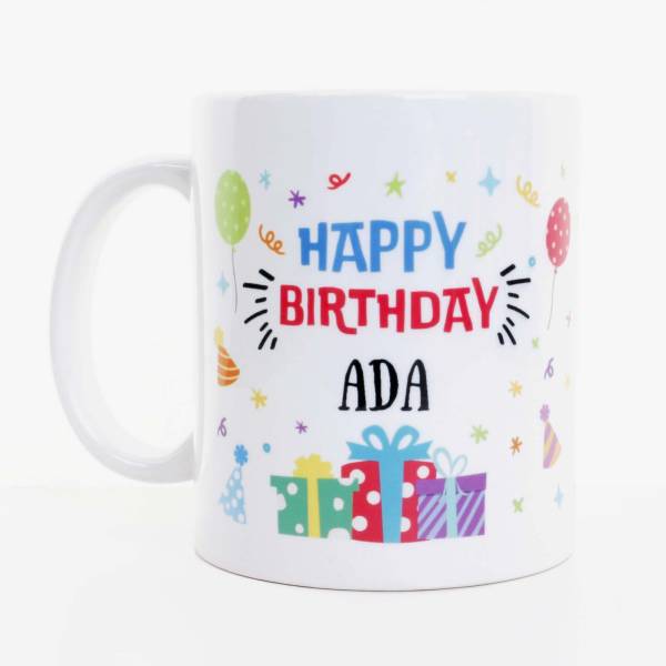 Happy Birthday Celebration - Personalised Mug