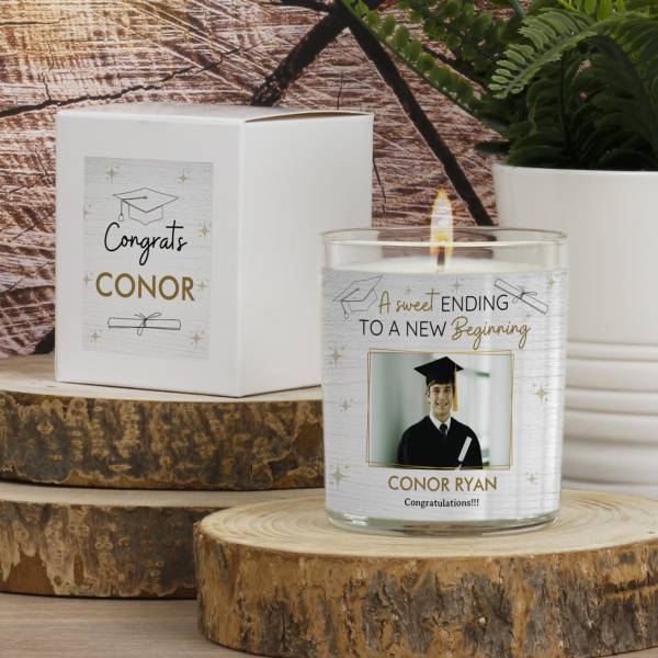 Congrats on your Graduation - Personalised Scented Candle