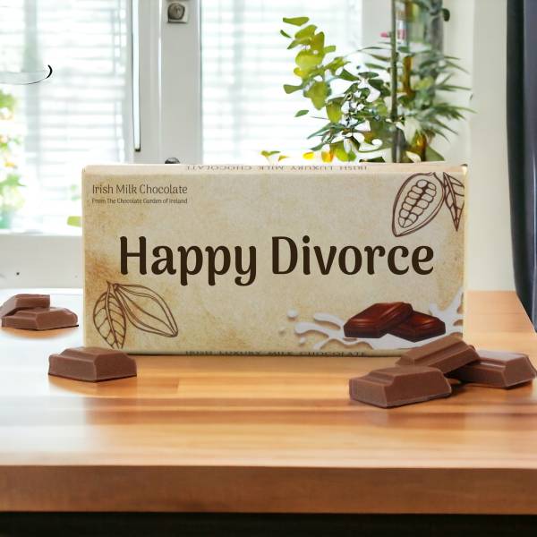 Happy Divorce - Irish Milk Chocolate Bar 75g