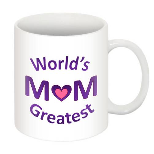 World's Greatest Mum Personalised Mug