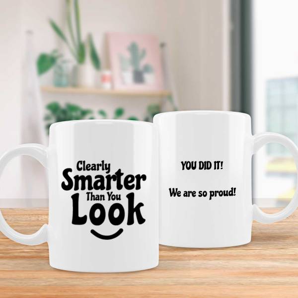 Smarter Than You Look - Personalised Mug