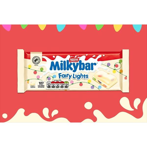 Milkybar Fairy Lights Block 100g