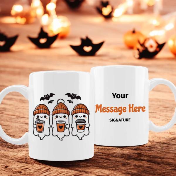 Coffee Ghosts - Personalised Mug