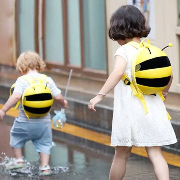 Supercute Bumblebee Kids Backpack Yellow