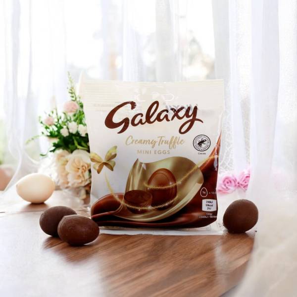 Galaxy Creamy Truffle Easter Mini Eggs 80g