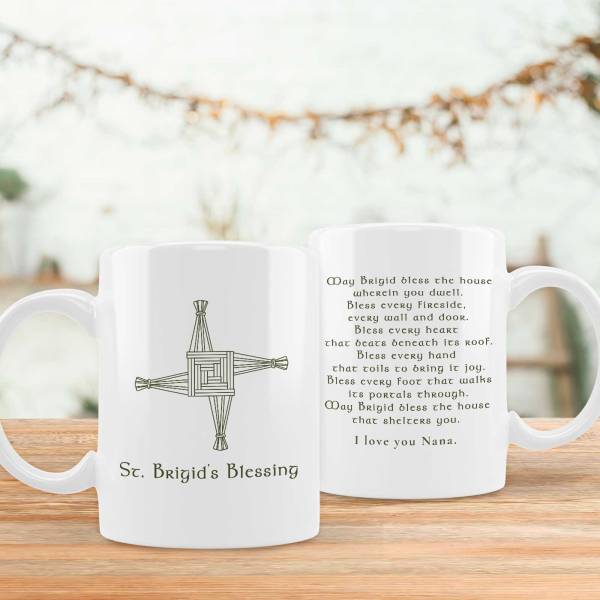 St. Brigid's Blessing - Personalised Mug