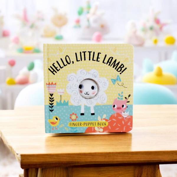 Hello, Little Lamb - Children's Finger Puppet Book